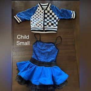 Child Small 2 piece dance costume